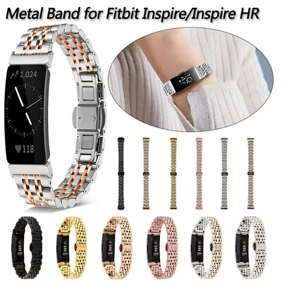 OZ Metal Bands For Fitbit Inspire & Inspire HR Stainless Steel Replacement Strap • $18.99