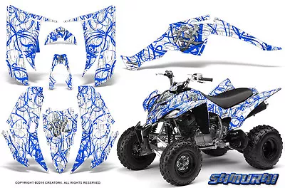 $179.95 • Buy Yamaha Raptor 350 Graphics Kit Creatorx Decals Stickers Samurai Blw