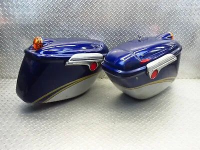 2005 05 Victory Touring OEM Saddlebags Saddle Bags Luggage Storage Pair Lot • $379.99