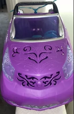 Monster High Doll Scaris City Of Frights Purple Convertable Car 2012 Mattel • $25