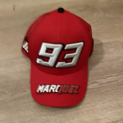 Marc Marquez MM93 Motorcycle Racing Baseball Cap Hat Embroidered Official • $26