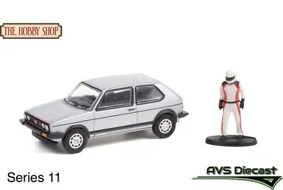 Greenlight 1976 Volkswagen Golf MkI GTI With Race Car Driver The Hobby Shop 1:64 • $6.99