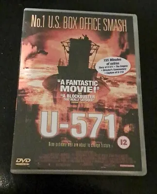 U-571 (DVD 2001) Very Good Condition. • £0.99