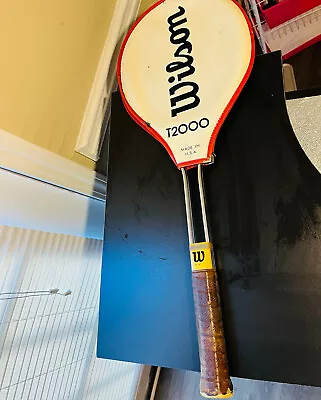 Vintage Wilson T2000 Tennis Racquet • $11