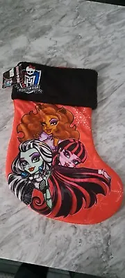 Monster High Christmas Stocking New With Tags • $18.47