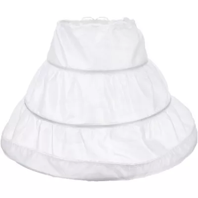 Petticoat Skirt Girl Hoop Crinoline Full Slip - 3 Hoops-RL • £12.99