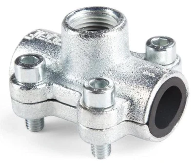 £24.99 • Buy Pipe Repair Clamps Fittings Pipes Leak Fix With Additional Female Thread Joint