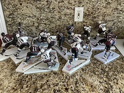 Lot Of 15 McFarlane NHL Colorado Avalanche Figures- Roy Sakic Forsberg Hejduk • $159.99