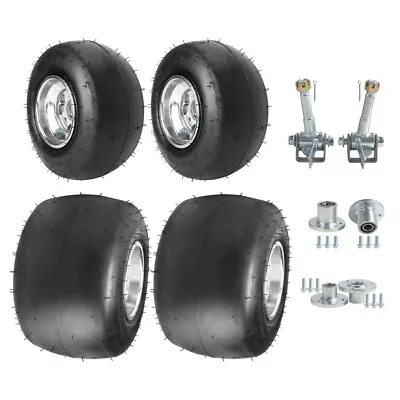 5  Go Kart Wheel Tyres Rims 11x7.10-5 10x4.50-5 Steering Spindle Hub Drift Trike • $408.96