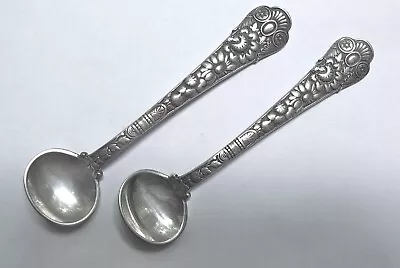 2 Gorham CLUNY Sterling Master Salt Spoons  3 5/8 /Copyrighted/No Monogram • $289.99