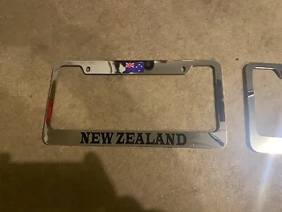 License Plate Frame's - New Zealand Flag (USA Size) - 2 Frames • $17