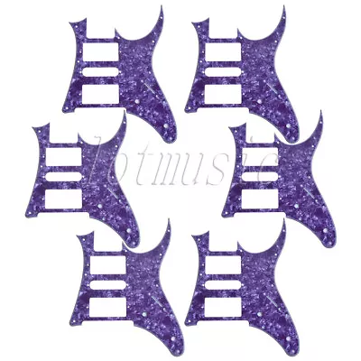 6 Pcs Electric Guitar Pickguard For Ibanez RG250 Replacement Purple Pearl HSH • $44.99