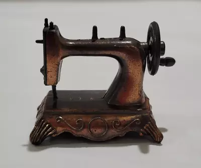 Vintage SEWING MACHINE PENCIL SHARPENER - Die Cast Metal - HONG KONG • $4.48