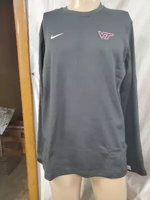 Nike Virgina Tech Men's Official On Field Pullover Size Medium Cq5074 060 • $29.99