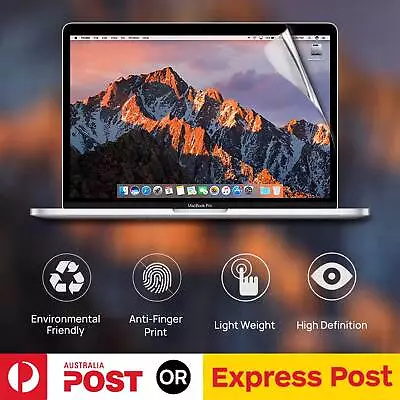 Clear Screen Protector Film For Macbook Air Pro 13  14  15  16  A2681 A2941 M3 • $8.99