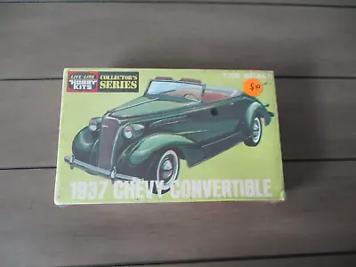 Life Like Hobby 1937 Chevy Convertible Plastic Model Kit Sealed 1:32 #09299 • $17.02