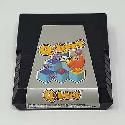 Q*bert (Atari 2600) Cartridge CLEANED & TESTED (Qbert) • $15.95