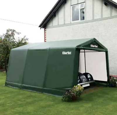 Car Garage Cover Heavy Duty Storage Canopy Tent Garage Shelter 4.9 X 3.7 X 2.6m • £545.99