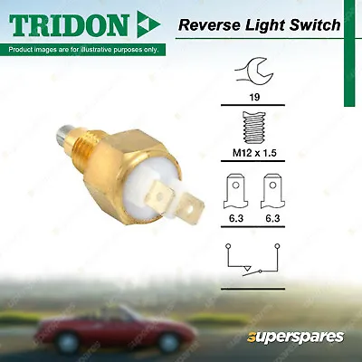 Tridon Reverse Light Switch For Holden Camira JB JD JE Commodore VB VC VH VK • $43.95