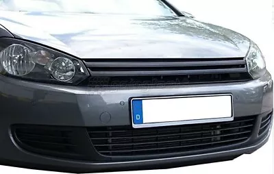 VW Golf GTI Jetta MK6 Badgeless Debadged Euro Sport Front Grill W/o Emblem 10-14 • $59.90