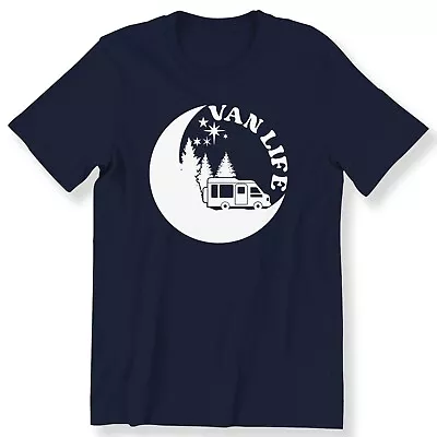 Van Life  Men's Ladies T-shirt Camping Life Gift T-shirt For Campers S-5XL • £12.99