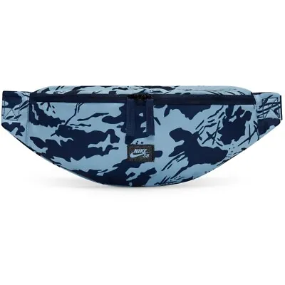 Nike SB Heritage Printed  Hip Pack Heritage Waistpack / Midnight Navy DR5075-410 • $20