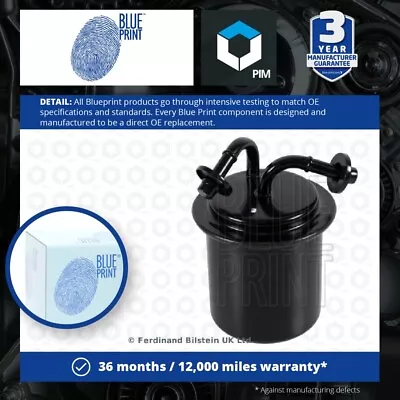 Fuel Filter Fits SUBARU IMPREZA 2.0 94 To 09 EJ204 Blue Print 42072AA010 Quality • $13.53