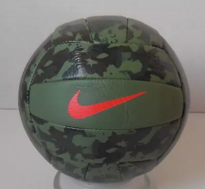 Nike Skills Mini Volleyball Indoor Outdoor 18P Spiral Sage/G Jade/Sequoia Size 3 • $11.66