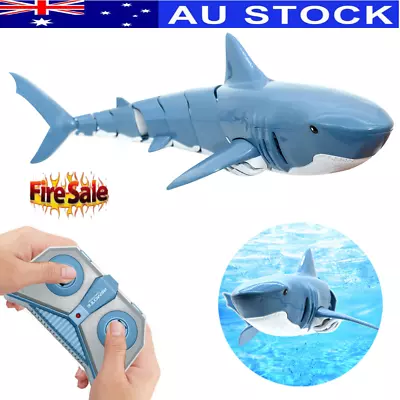 2.4G RC Shark Mini Remote Control Electric Shark Submarine Toys For Children • $34.03