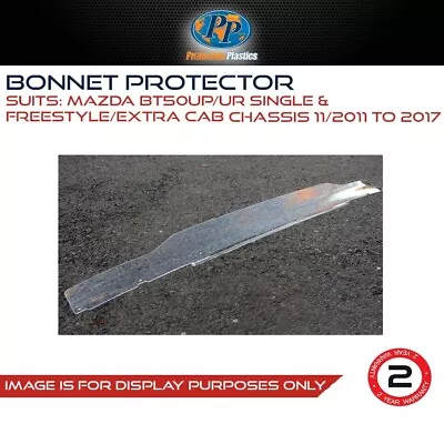 Protective Plastics Bonnet Protector Mazda BT50UP/UR Freestyle/Extra 11/2011-17 • $116.99