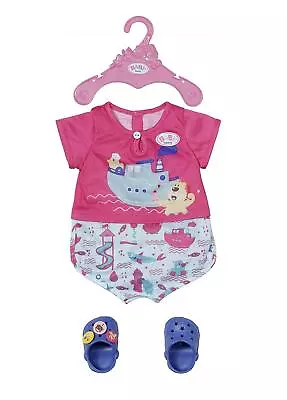 £11.99 • Buy Baby Born Bath Pyjamas With Shoes