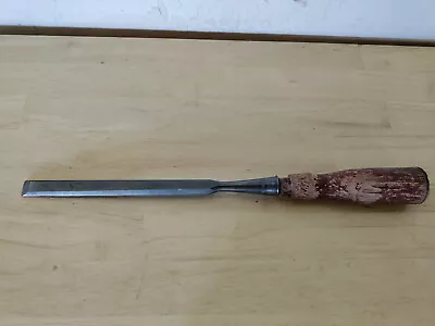Vintage Stanley 1/2  Bevel Edge Firmer Wood Chisel Woodworking Tool • $29.99