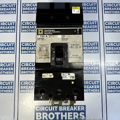 Square D KA26150AC 150 Amp 600V 2 Pole I Line Circuit Breaker (Chipped) • $104.49