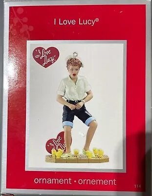 Htf I Love Lucy 2010 Ornament “lucy Raises Chickens” American Greetings Heirloom • $65