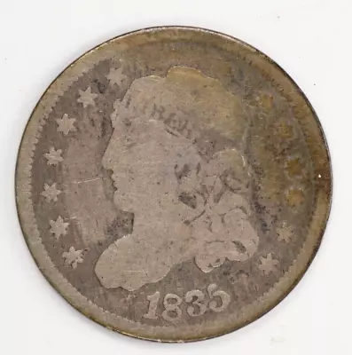 1835 Capped Bust Half Dime H10c • $10.50