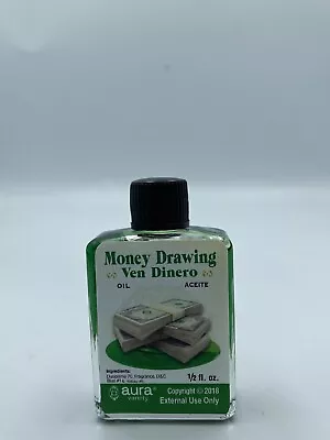Aura Money Drawing Ven Dinero Oil 4 Dram • $10.95