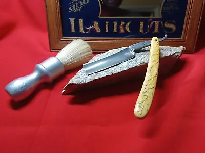 Antique Frederick Reynolds Sheffield Straight Razor 7/8 Inch Heavy Thick Blade • $119.95