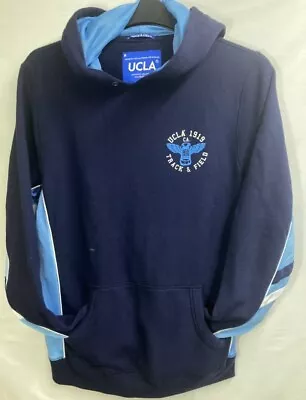 UCLA Hoodie Blue Size Medium USA Track And Field Sweater • £14.99