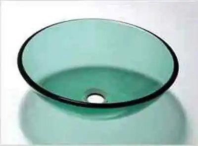 £69.99 • Buy Designer Gorgeous Green Glass Basin Sink Wash Bowl