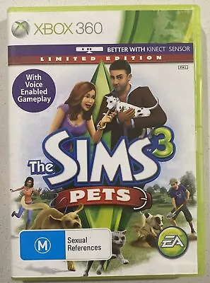 The Sims 3: Pets (Microsoft Xbox 360 2011) - No Manual • $19.95