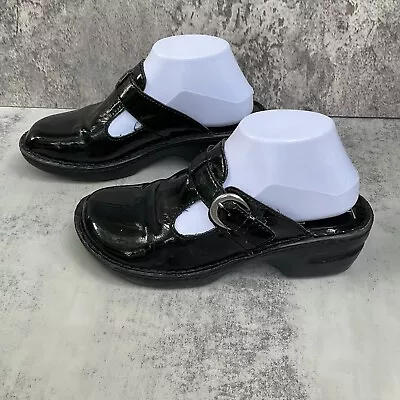 BOC (BØC) Born Concept Patent Leather Polly Slip On Clogs Women’s Size 8 EU 39 • $26