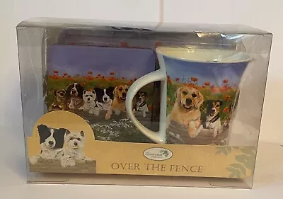 Border Terrier Collie Westie Jack Russell Teatime Gift Set Mug Coaster Tray • £7.99