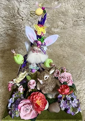 Brand Nwt Mark Roberts Limited Edition  Easter Basket   Fairy Centerpiece Decor • $235.99