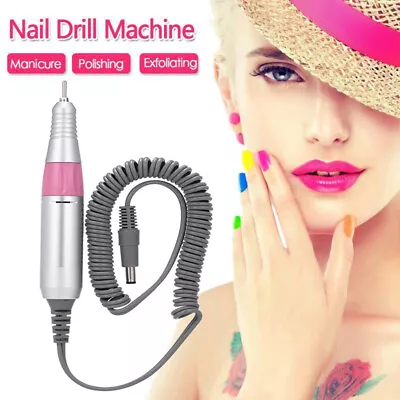 Electric Anself 30000RPM Nail Drill Pen Nail Drill Handle Handpiece Manicure New • $24.99