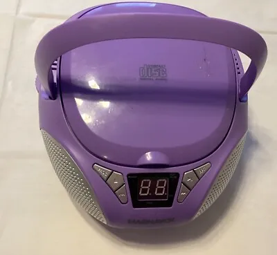 Magnavox Cd Player Model Md 6924 Purple Boombox • $59
