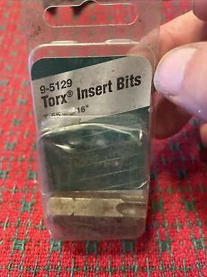 T55 T-55 Torx Insert Bit 5/16  Shank 🇺🇸 NOS • $8.99