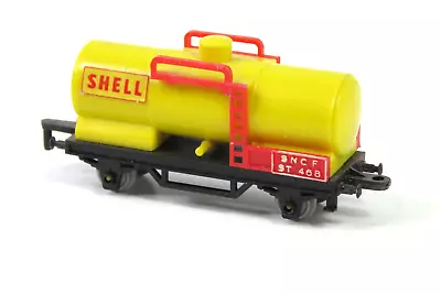 Vintage Shell Oil Tank Car N Scale Rail Route Made In France L-398 • $8.99