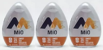 3x Mio SWEET TEA Liquid Water Enhancer Drink Mix Drops 72 SERVINGS TOTAL • $17.99