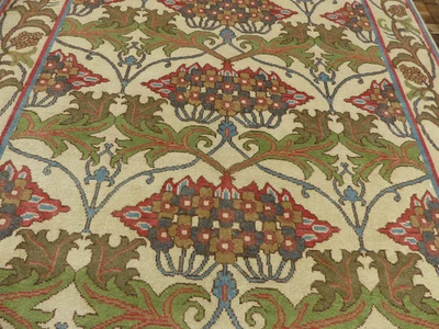 $1582 • Buy 8'x10' New William Morris Hand Knotted Wool Arts & Crafts Oriental Area Rug