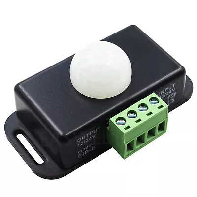 Automatic Body Infrared PIR Motion Sensor Switch For LED Light Strip 12V/24V • $4.53